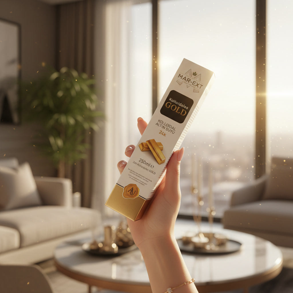 Ahmet Maranki Kolloidal Altın Suyu 250 ml – 24 Ayar Saf Kolloidal Gold