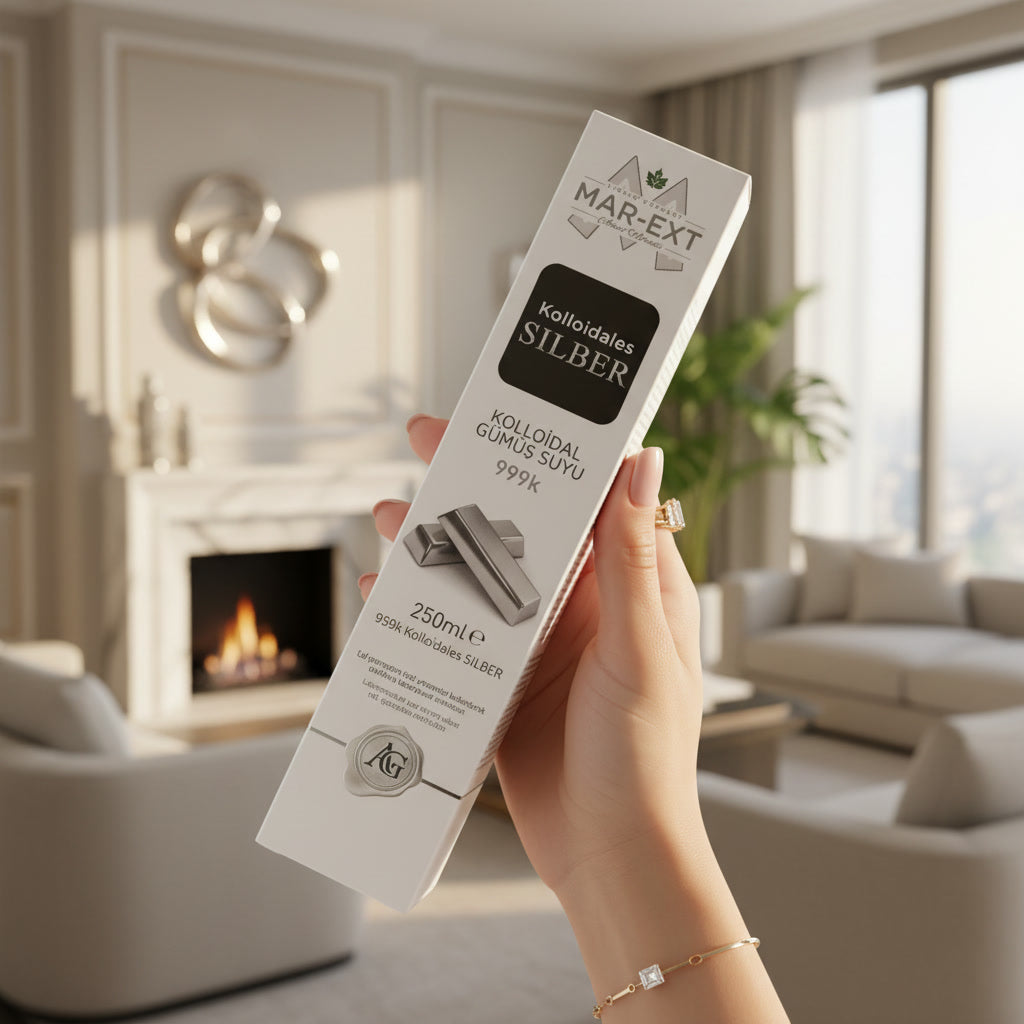 Ahmet Maranki Kolloidal Gümüş Suyu 250 ml – %99,9 Saf Kolloidal Silber