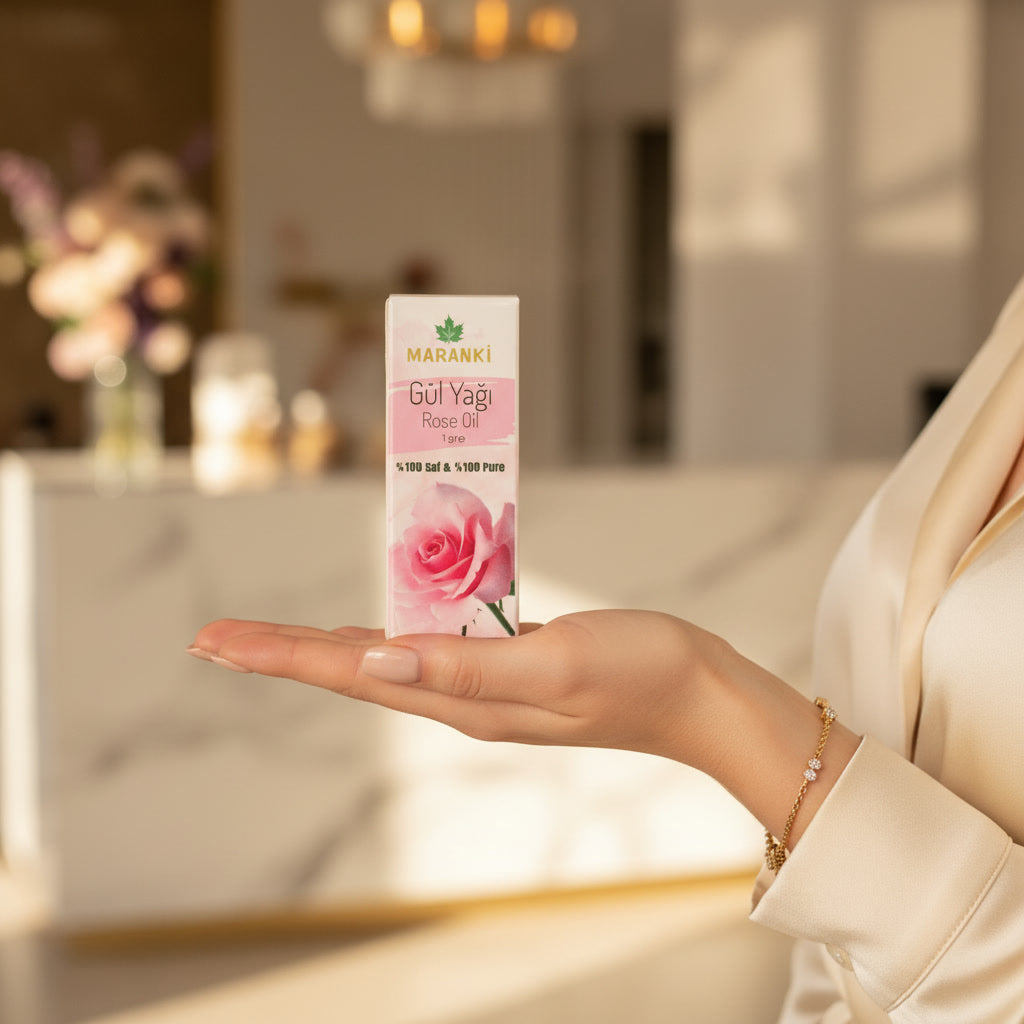 Ahmet Maranki Gül Yağı – %100 Saf Doğal Rose Oil 10 ml