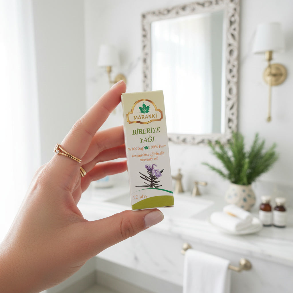 Ahmet Maranki Biberiye Yağı – %100 Saf Doğal Esansiyel Yağ 20 ml
