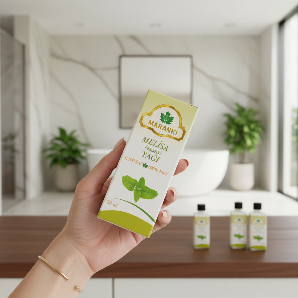 Ahmet Maranki Melisa (Oğulotu) Yağı – %100 Saf Doğal Melissa Oil 50 ml