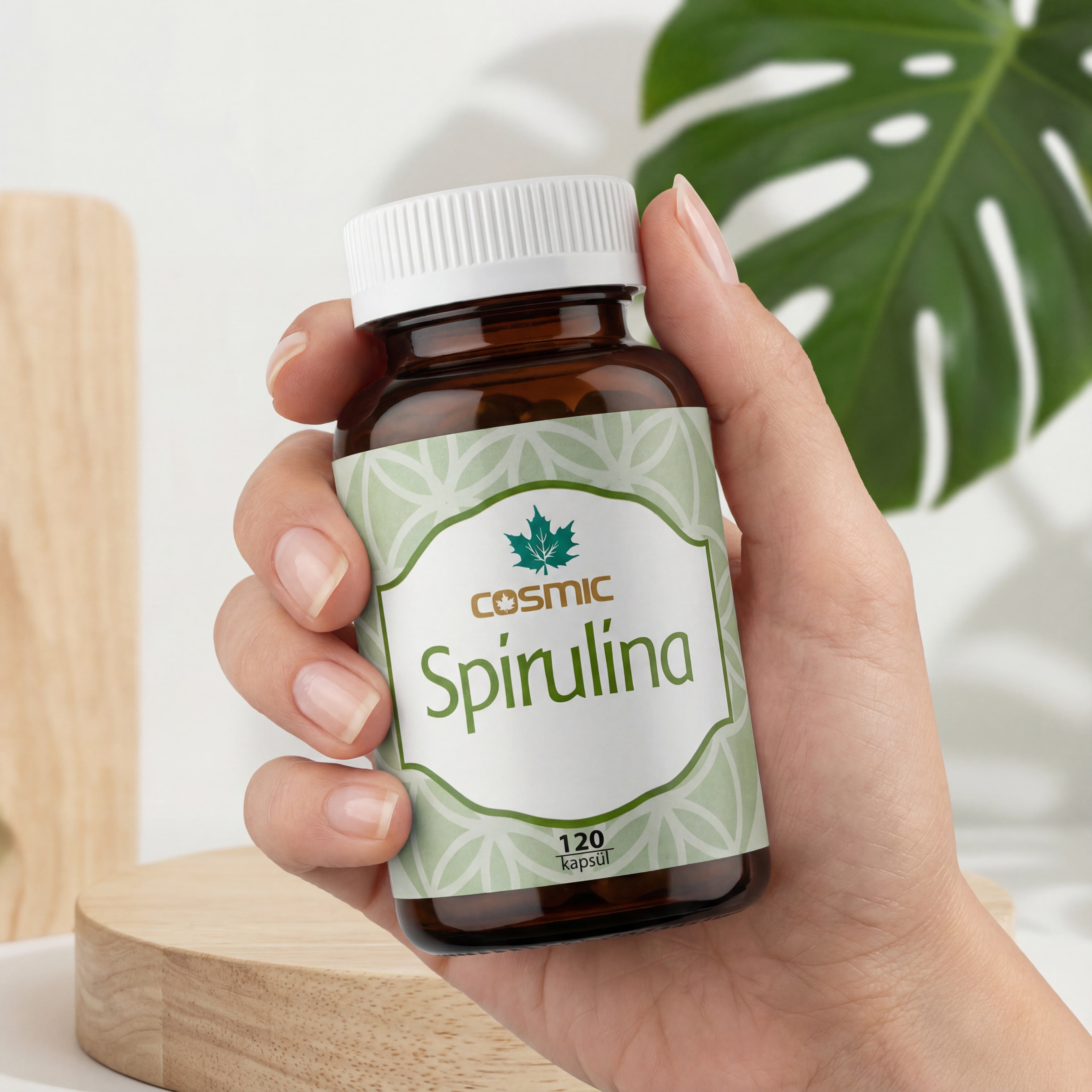 Ahmet Maranki Spirulina Kapsül 120x– Doğal Bitkisel Takviye