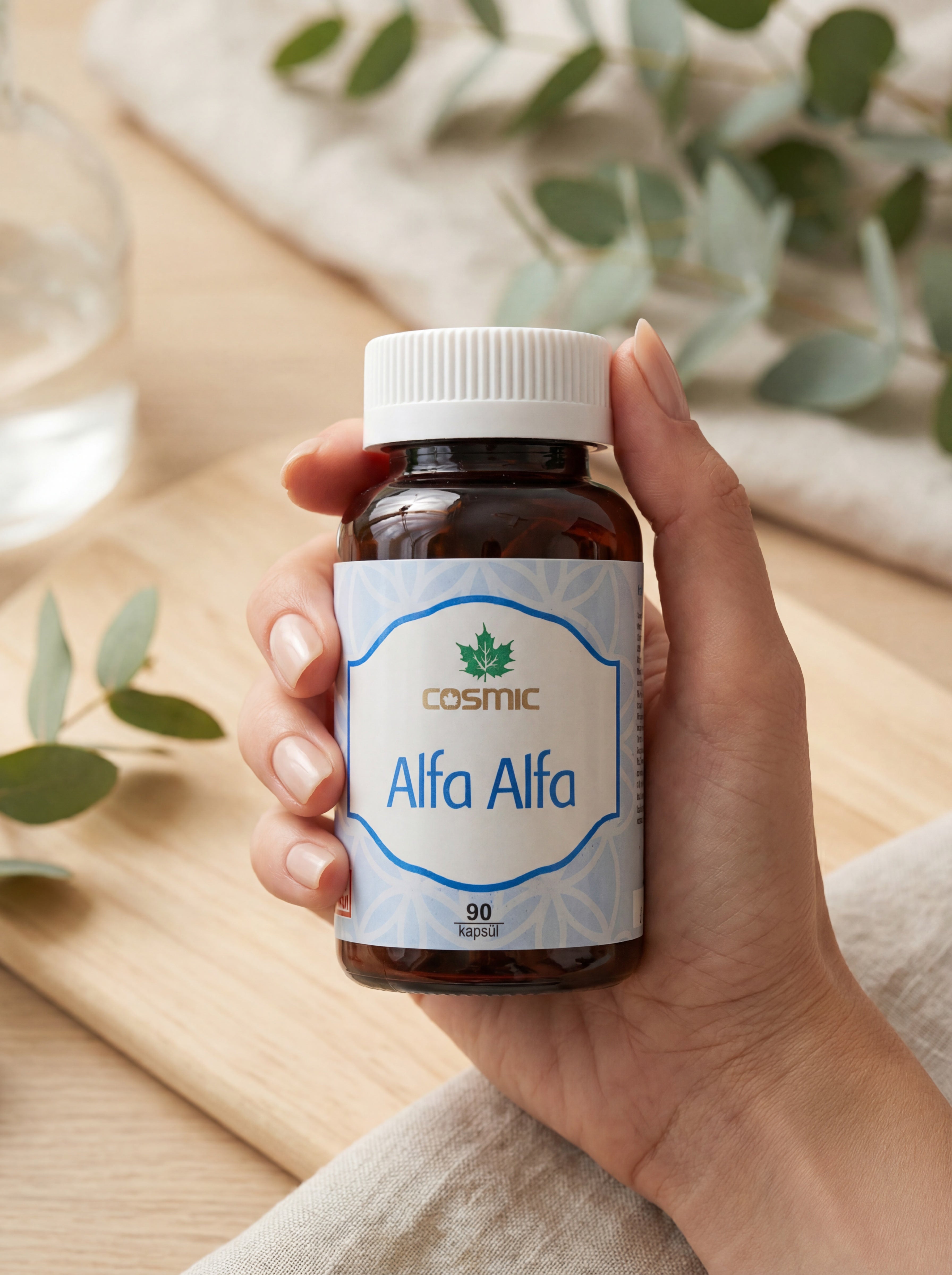 Ahmet Maranki Alfa Alfa (Yonca) Ekstrakt 90xkapsül – Bitkisel Takviye