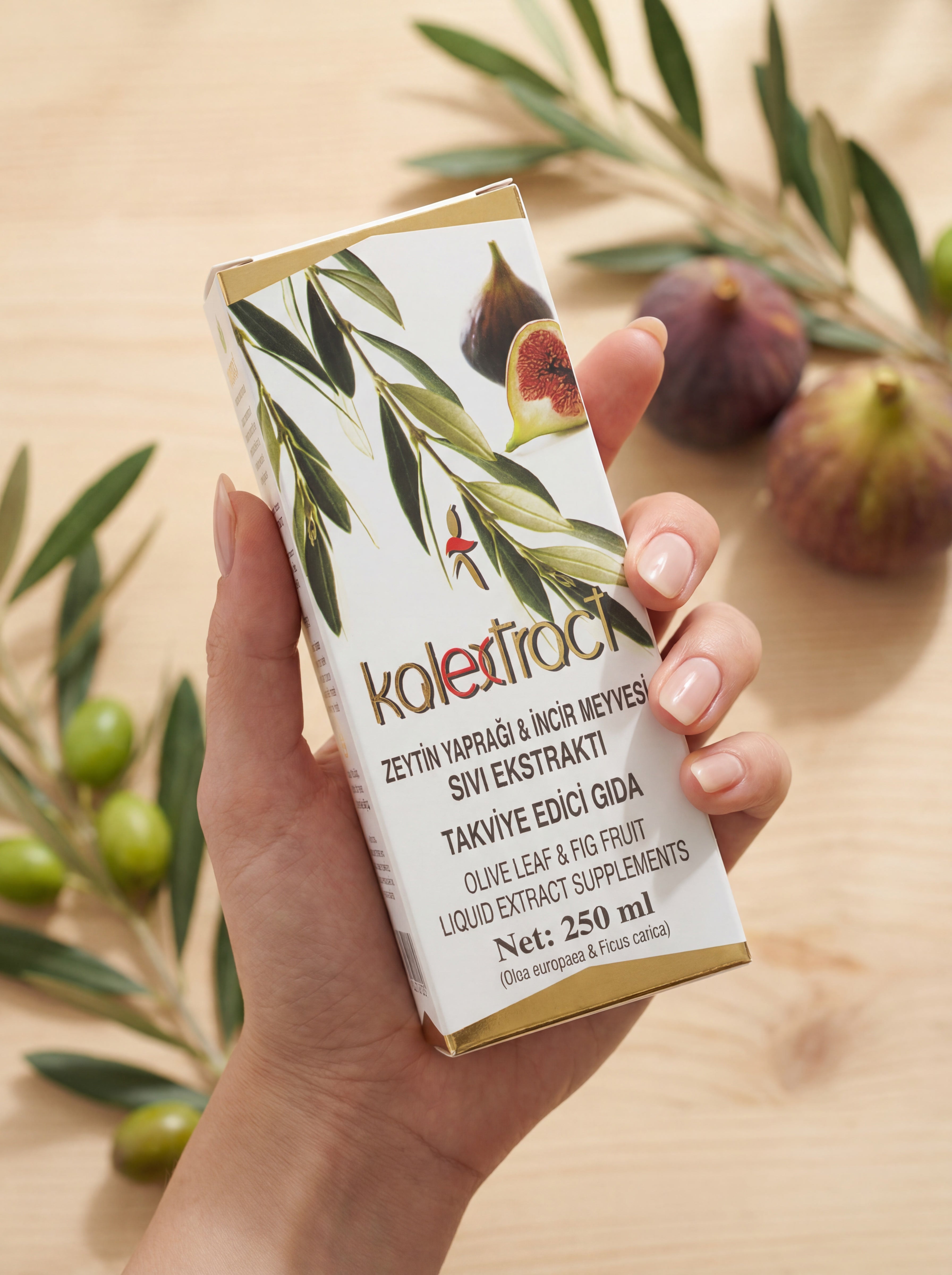 Ahmet Maranki Kolectroct Zeytin Yaprağı & İncir Meyvesi Sıvı Ekstrakt – 250 ml