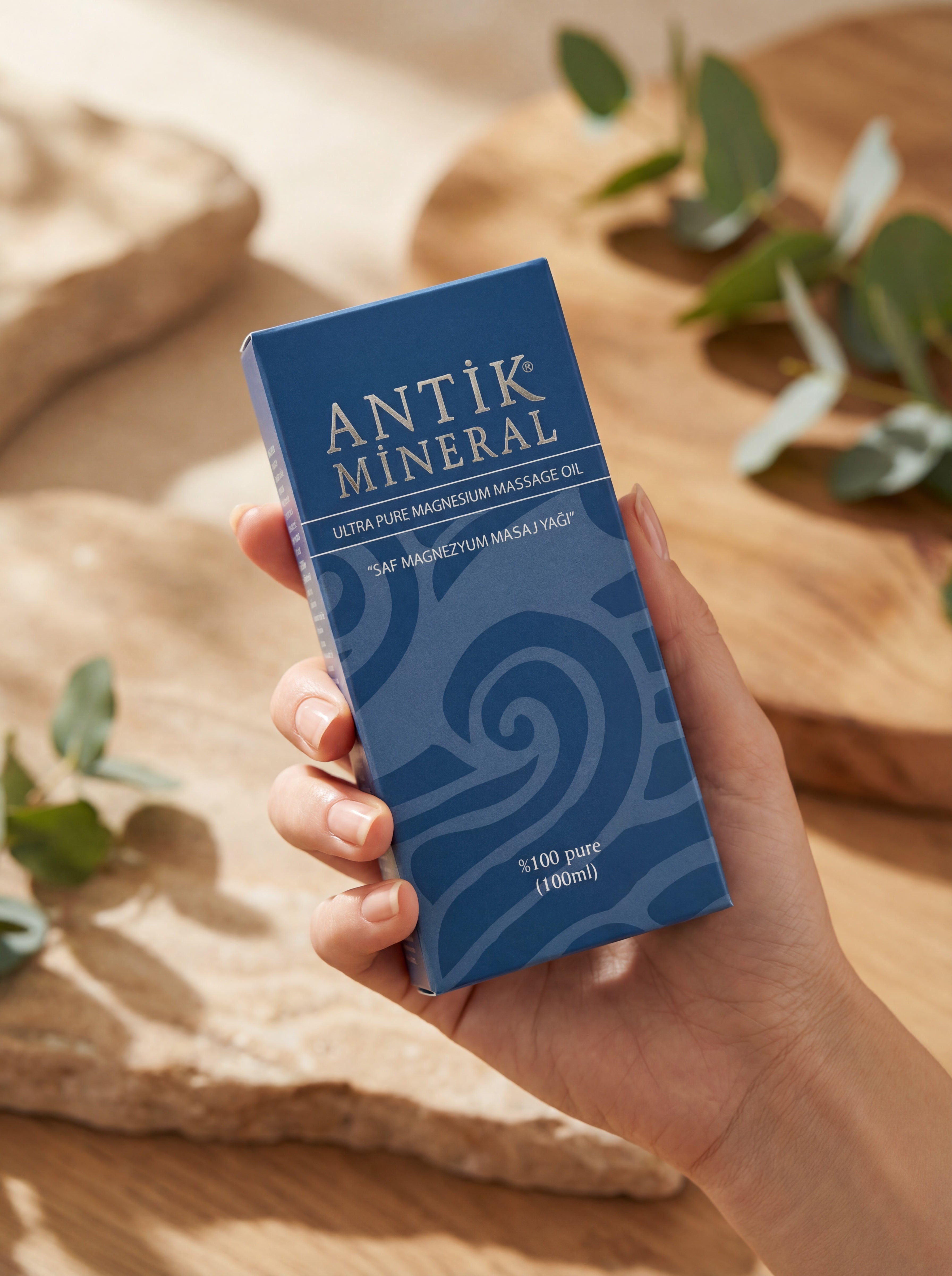 Ahmet Maranki Antik Mineral Saf Magnezyum Masaj Yağı – Ultra Pure Magnesium Oil (100 ml)