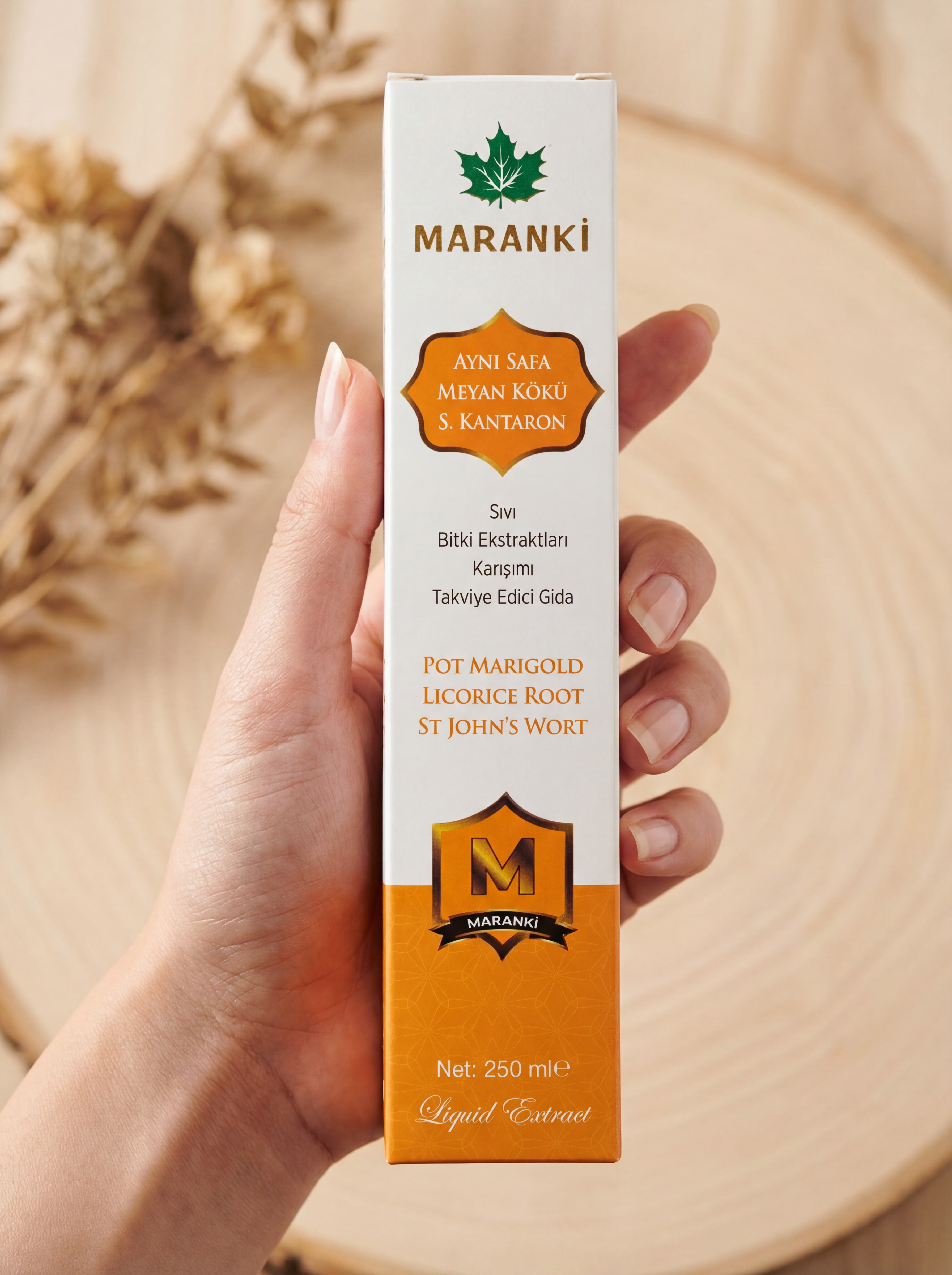 Ahmet Maranki Aynı Sefa – Meyan Kökü – Sarı Kantaron Sıvı Ekstrakt 250 ml