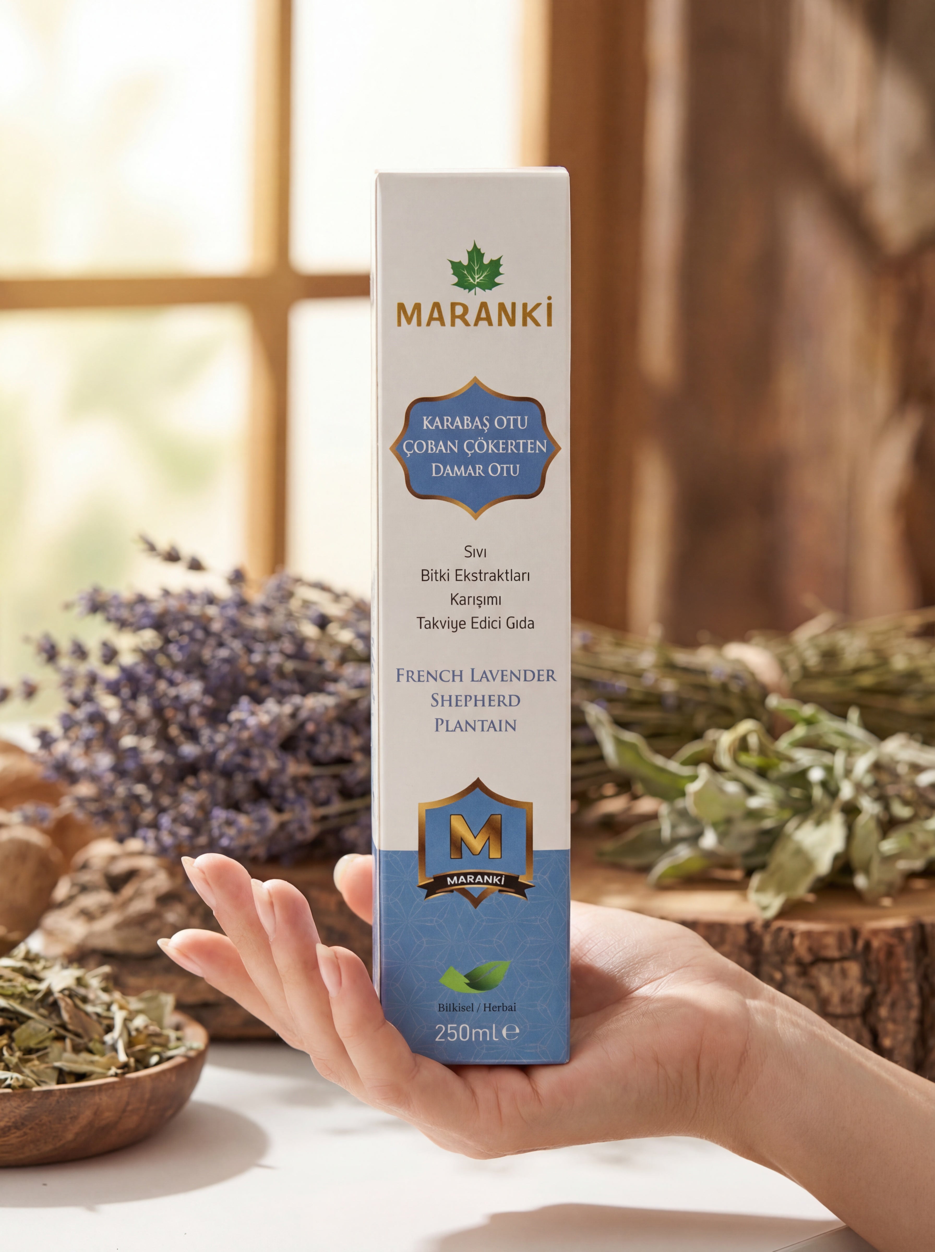 Ahmet Maranki Karabaş Otu – Çoban Çökerten – Damar Otu Sıvı Ekstrakt 250 ml