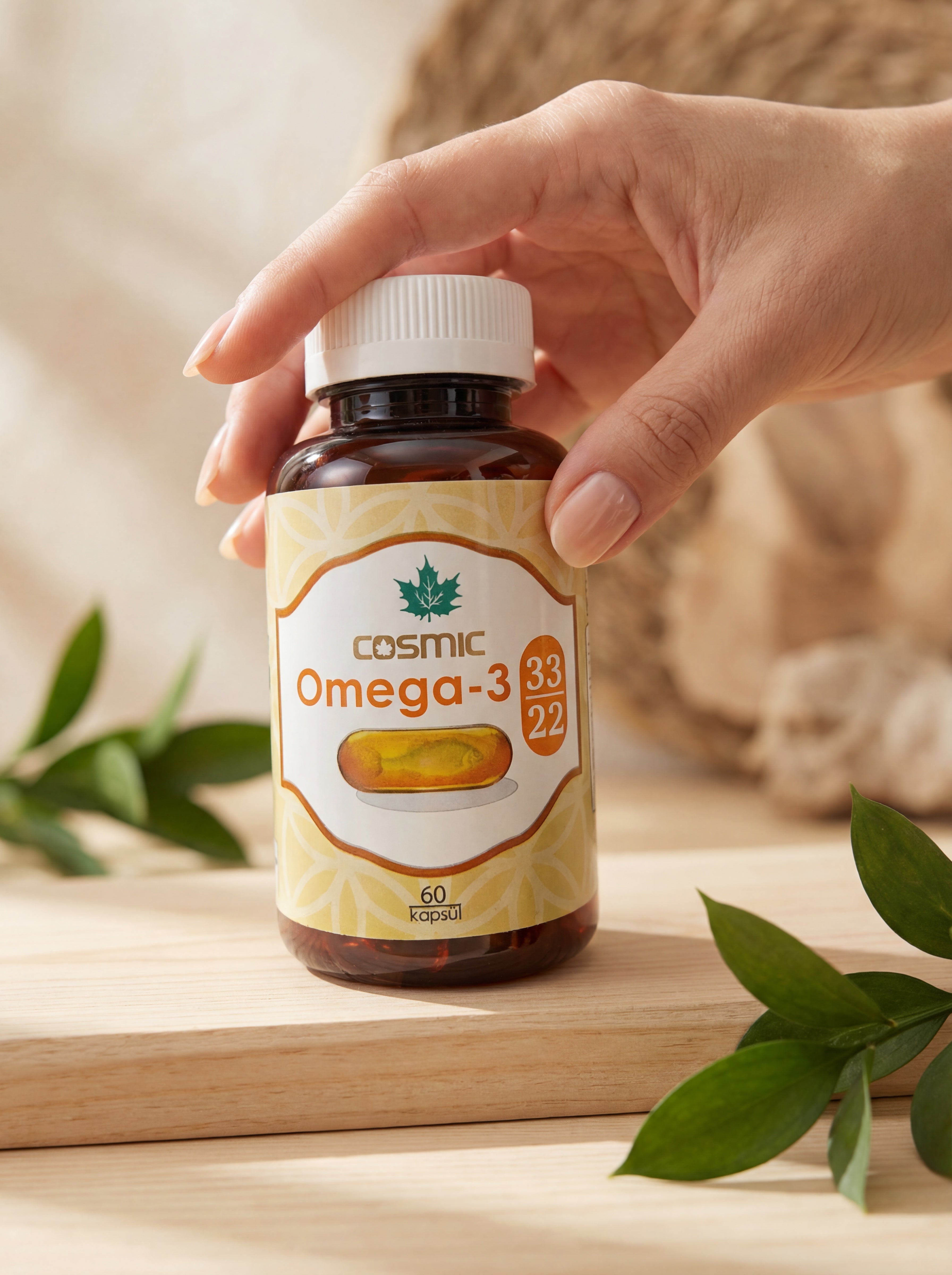 Ahmet Maranki Omega-3 33/22 – Balık Yağı Kapsül (60 Kapsül)