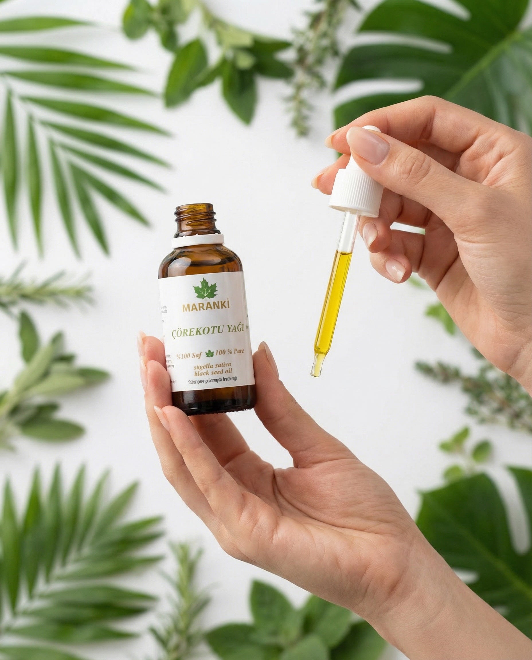 Ahmet Maranki Çörek Otu Yağı – Soğuk Sıkım %100 Saf (50 ml)