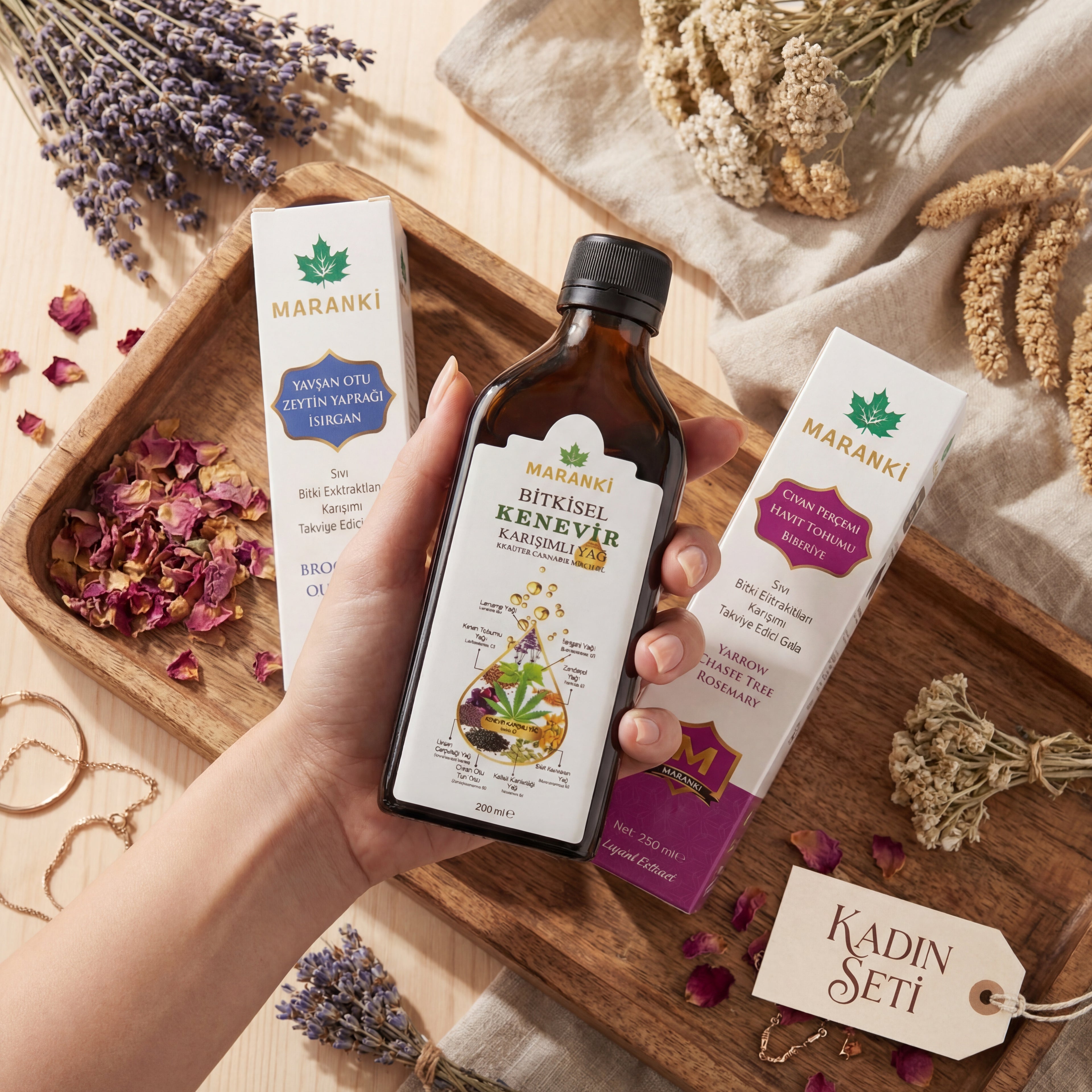 AHMET MARANKİ KADIN İLERİ SEVİYE DESTEK SETİ + ŞFA KOÇLUĞU